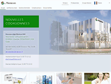 Tablet Screenshot of menicon.fr